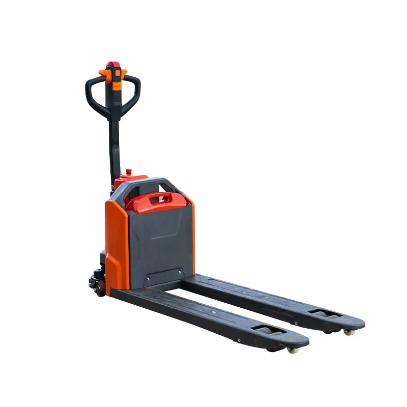 1.5 Ton Battery Power Automatic Walking Truck Electric Pallet Elevator for Industrial Warehouse Material Handling Pro