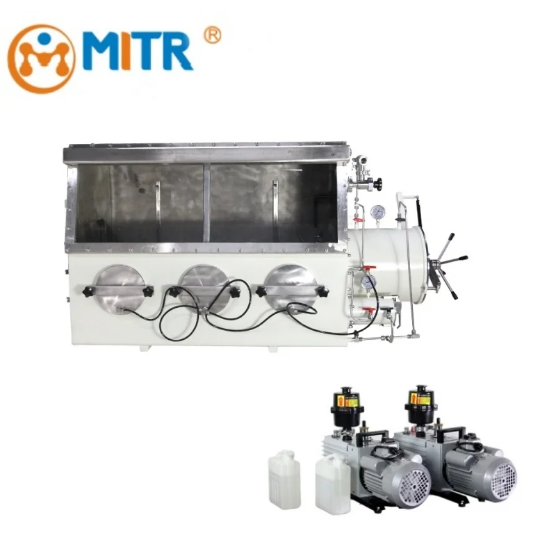 MITR Laboratory Equipment Vacuum Chemical Resistance Laboratory Vacuum Stainless Steel Glove Box