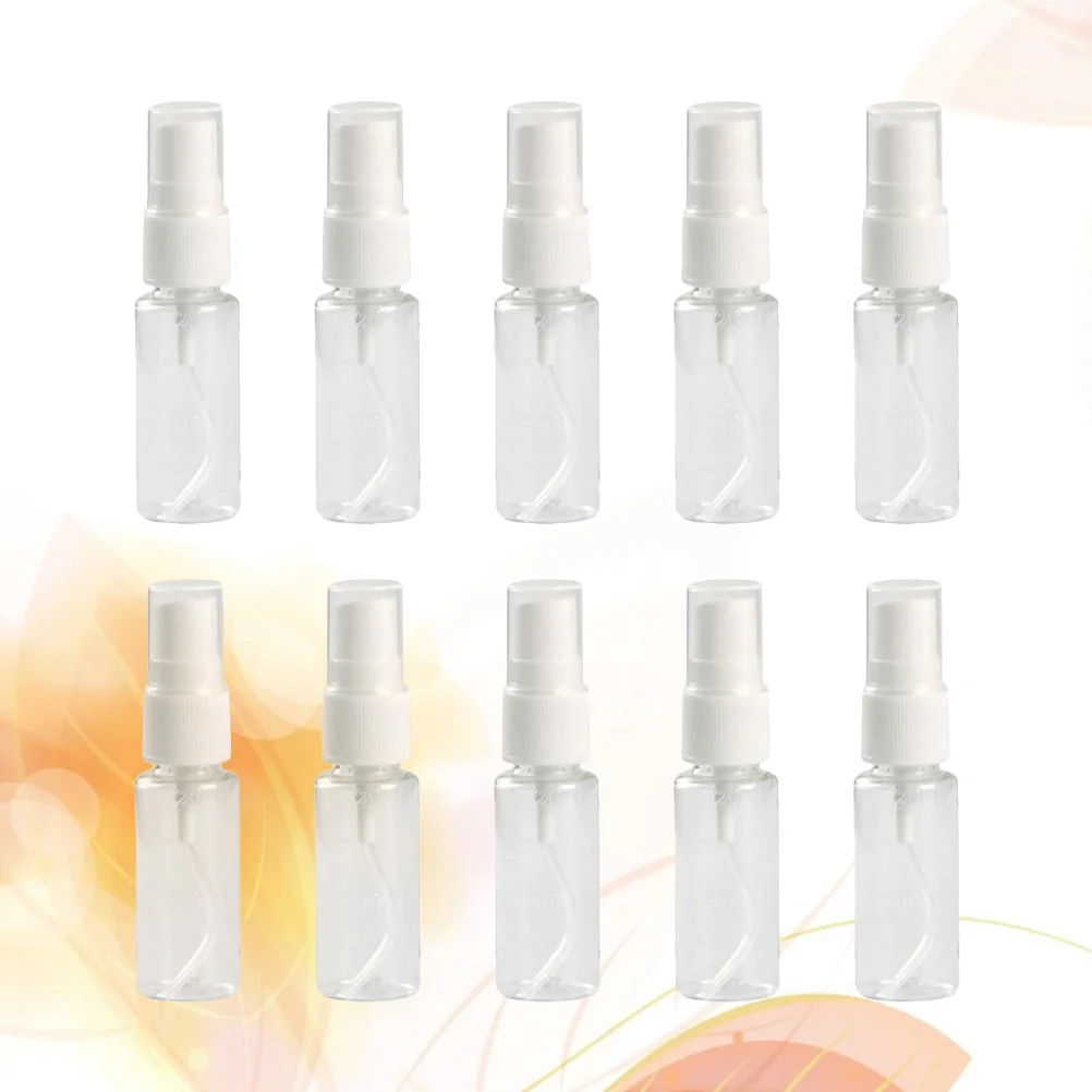 10 Pcs Rechargeable Perfume Bottle Fill Mini Bottles Refill Spray Skin Care Liquid Refillable Sprayer Misting Pack Travel