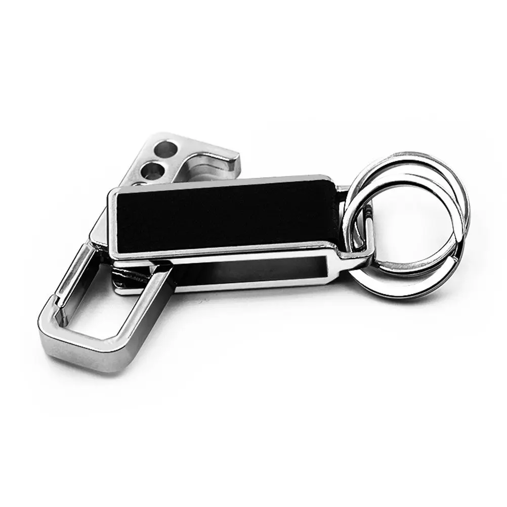 Multifunctional Rotatable Keyring Bottle Opener Holder for Car Keys, Christmas Keychain for Home Office