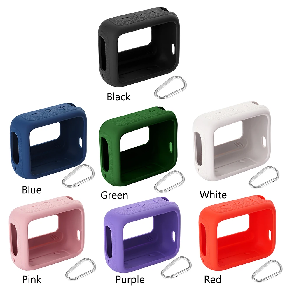 傷防止シリコンプロテクションケース,ソフトスキンスリーブ,ショックプルーフ,ポータブルBTスピーカー,GO 4