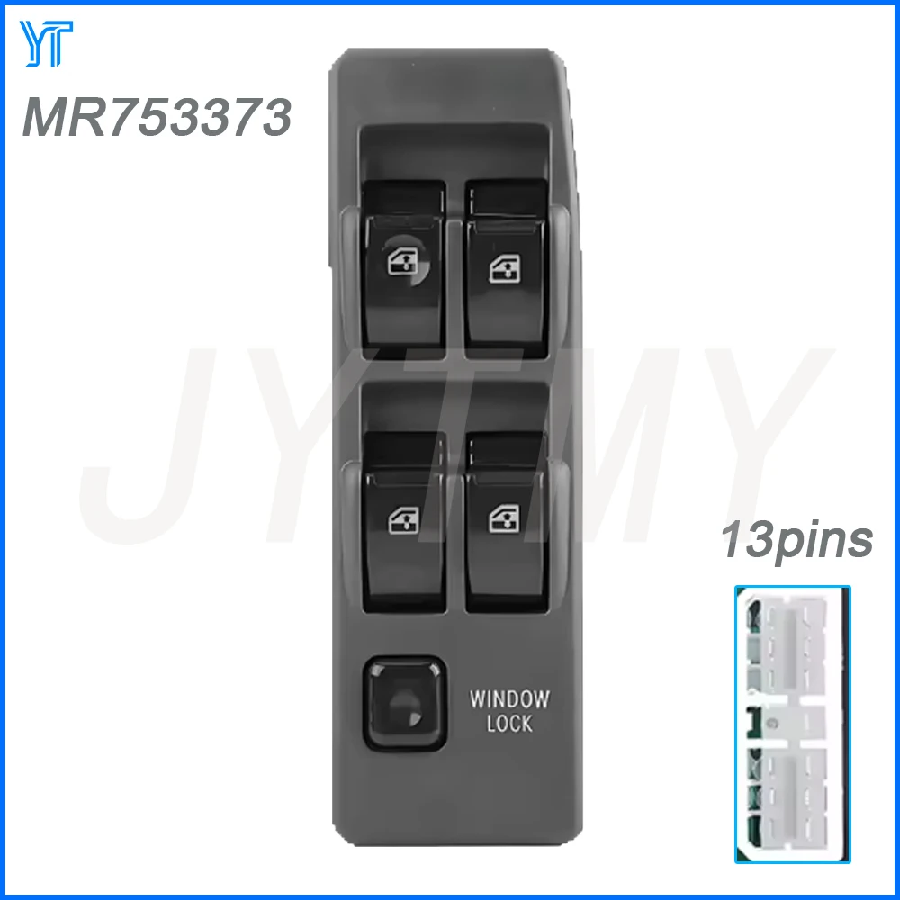 For Mitsubshi Pajero Montero 1990-2003 Electric Window Control Switch Glass Lifter Replace Adjust Parts Car Accessories MR753373
