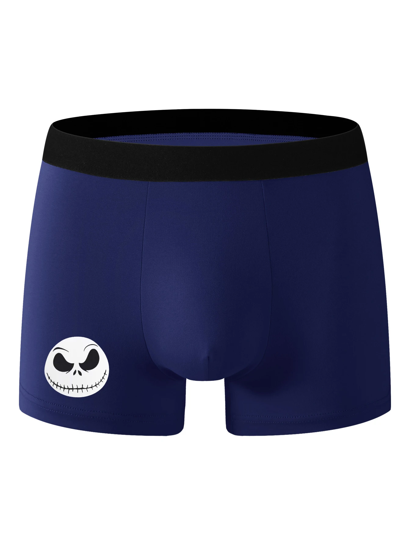 2/4枚セットの新作、ぴったりフィットするボクサーショーツは、2025年夏の男性用ブラック下着の必需品です。快適で高品質です。