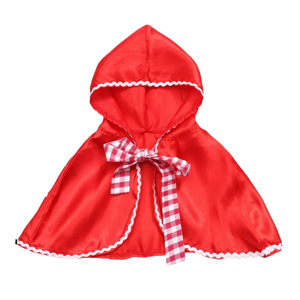 

Накидка на Хэллоуин для девочек, атласные костюмы для косплея с капюшоном, праздничный нарядный плащ, халат волшебника для детей, рождественское платье