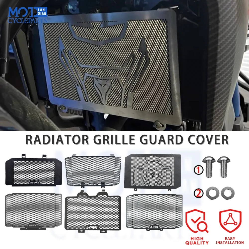

Motorcycle Accessories 250 400 450 650 NK Radiator Grille Guard Cover Protector For CFMOTO 250NK 300NK 400NK 650NK 450NK