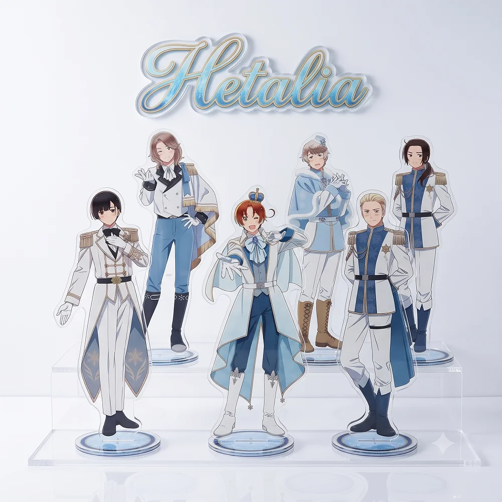 Anime Hetalia Feliciano Vargas Acrylic Keychain Stand Figure Desk Ornament APH Birthday Gift