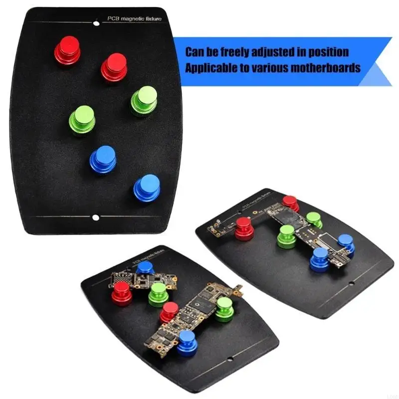 Titular da placa PCB eficiente com pino magnético para engenheiros eletrônicos workshop