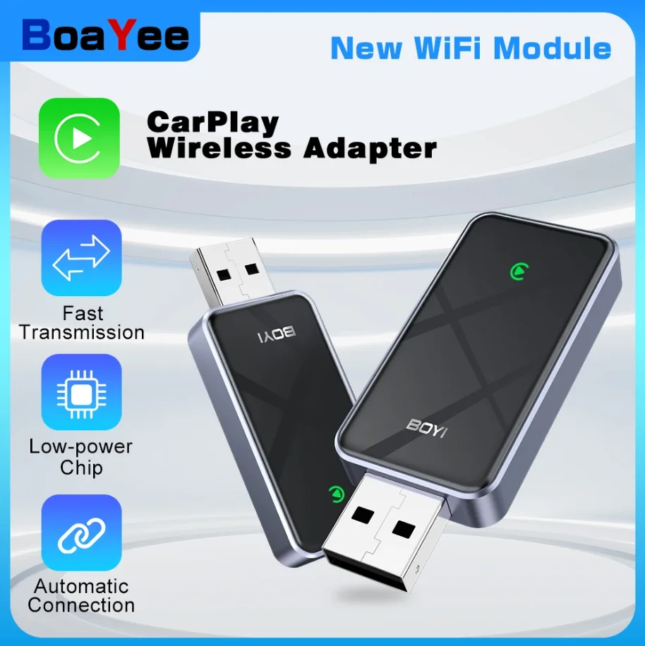 

2 in 1 mini wireless carplay adapter For apple android auto carplay Adapter USB wifi Bluetooth Car play Adapter