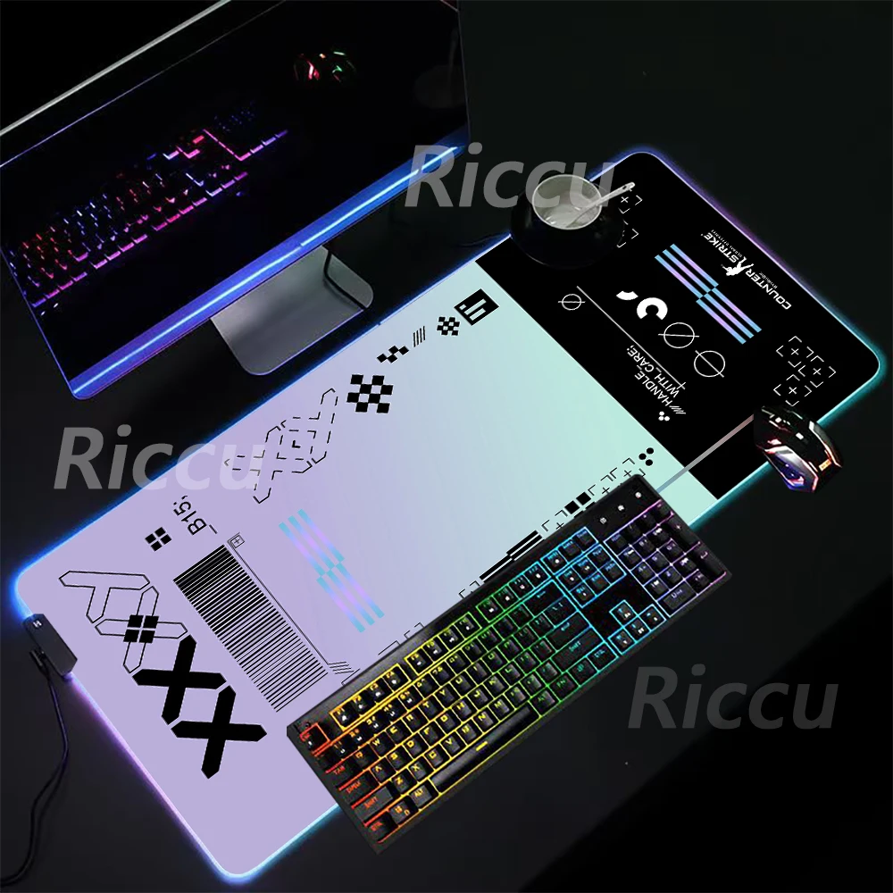 Best Sellers CSGO mouse Pad PC Table mat High definition print RGB Mouse Pad Desktop games XXL Large game accessories mouse pad