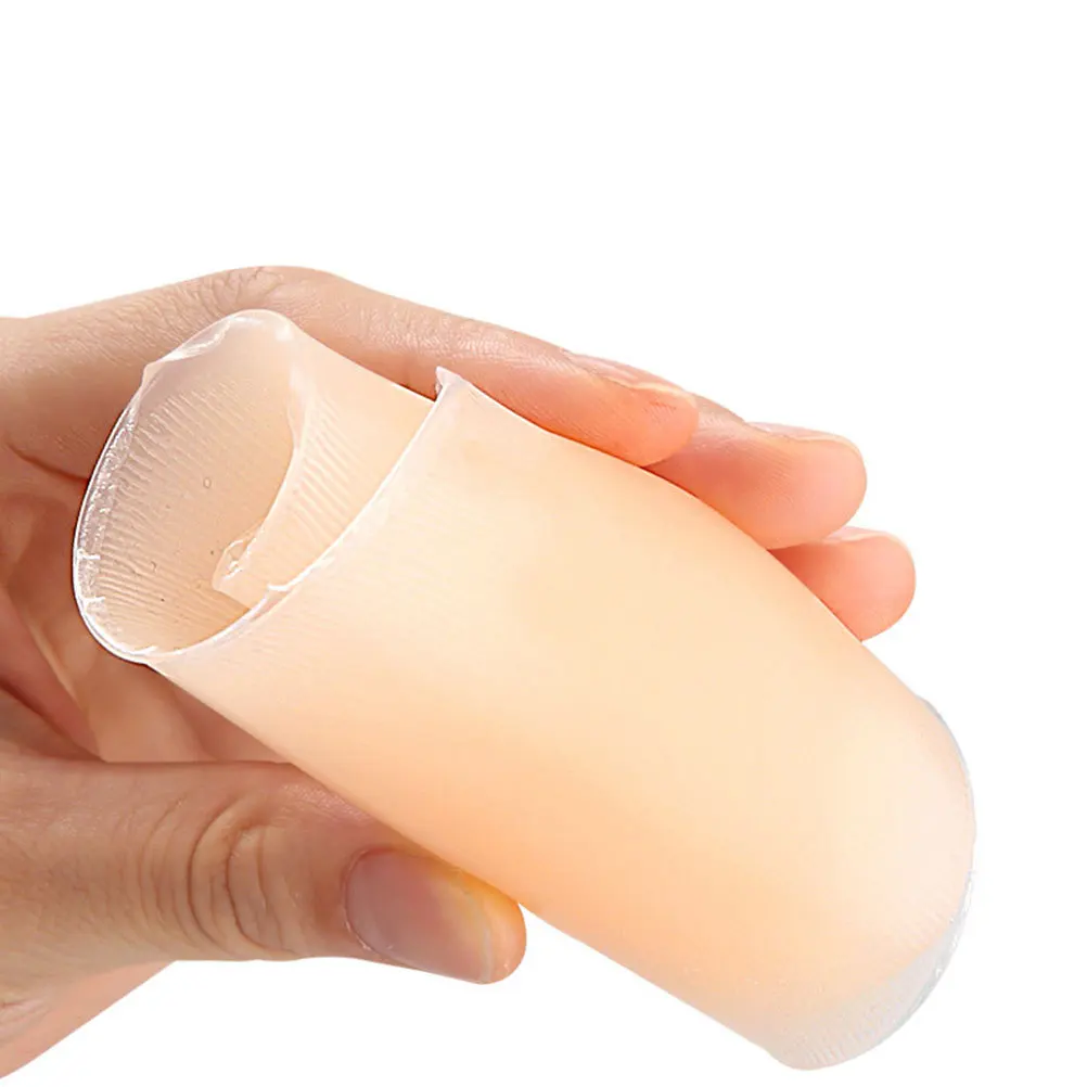 1 Par de Almofadas de Panturrilha Autoadesivas de Silicone, Suportes para Pernas Anti-Fricção para Correção Natural da Forma, Embelezador de Pernas Invisível, Reutilizável