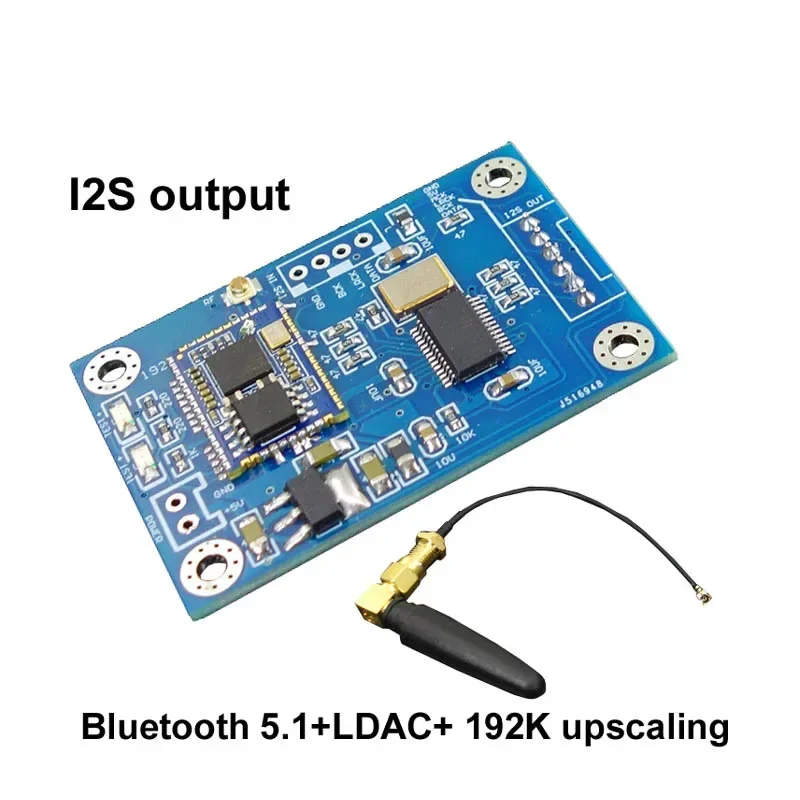 

LUSYA Bluetooth 5.1 QCC5125 192K Upscaling LDAC I2S Card For HiFi Audio Amplifier DAC