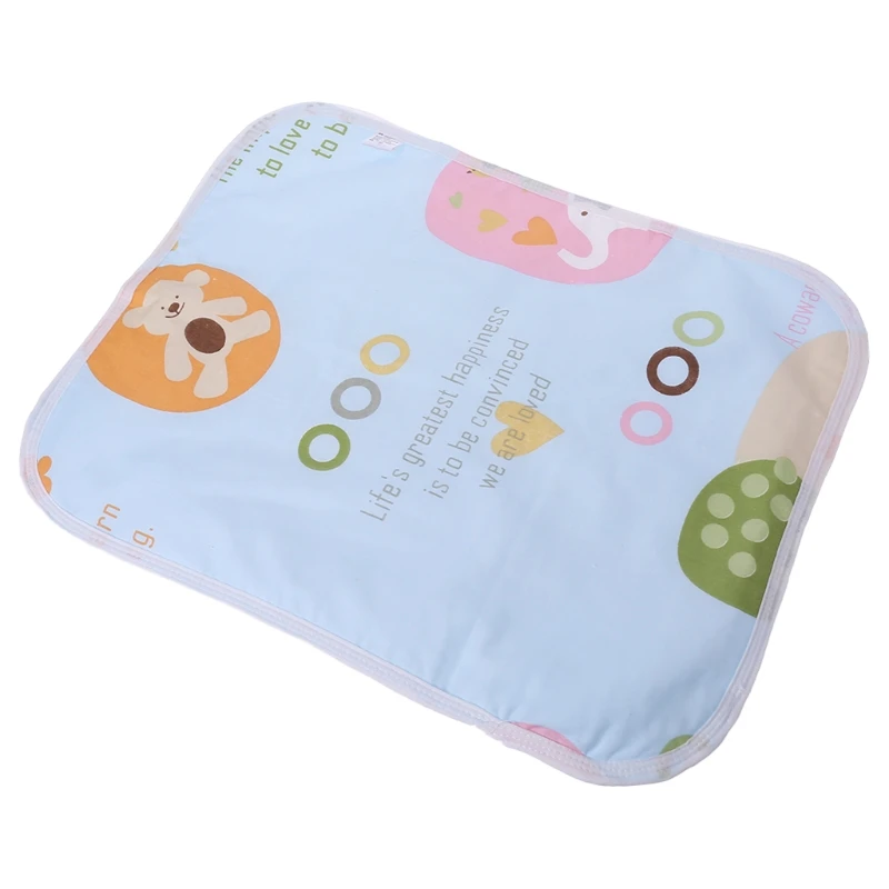 Baby Changing Pad Foldable Waterproof Stroller Diaper Reusable Mattress 35x45cm