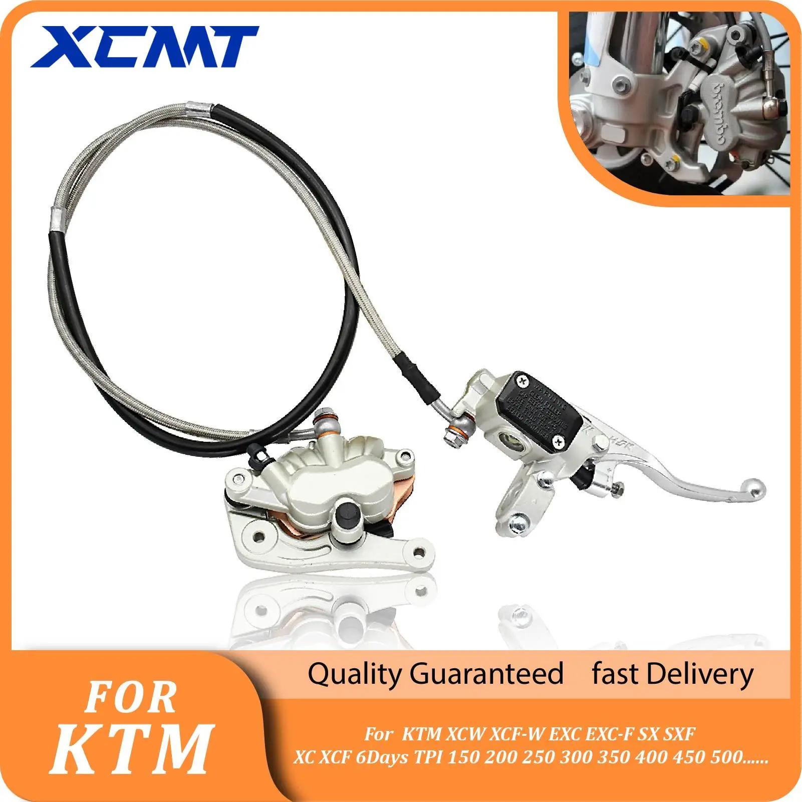 

Motorcycle Front Brake Master Cylinder Lever Caliper Pump For KTM EXC EXC-F XCW XCF-W SX SXF XC XCF 6Days TPI 125-530 2014-2023