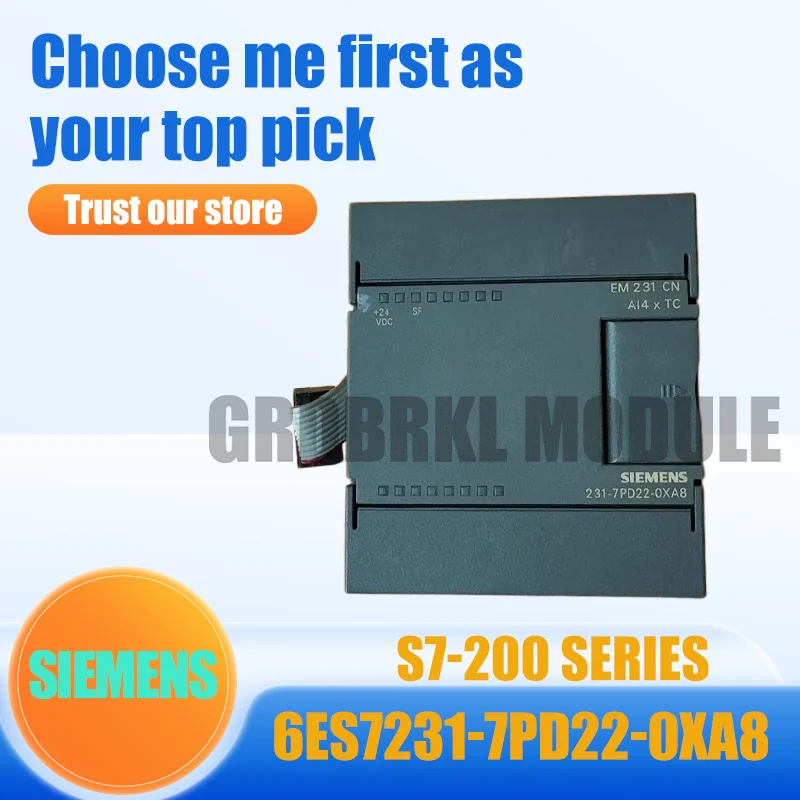 

Новый оригинальный термопарный модуль SIEMENS 6ES7231-7PD22-0XA8 серии S7-200