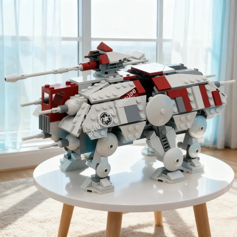 

556pcs MOC Walking TE Star Battle Model Building Blocks Toy Architecture DIY Christmas Gift Creative Idea Education Brick