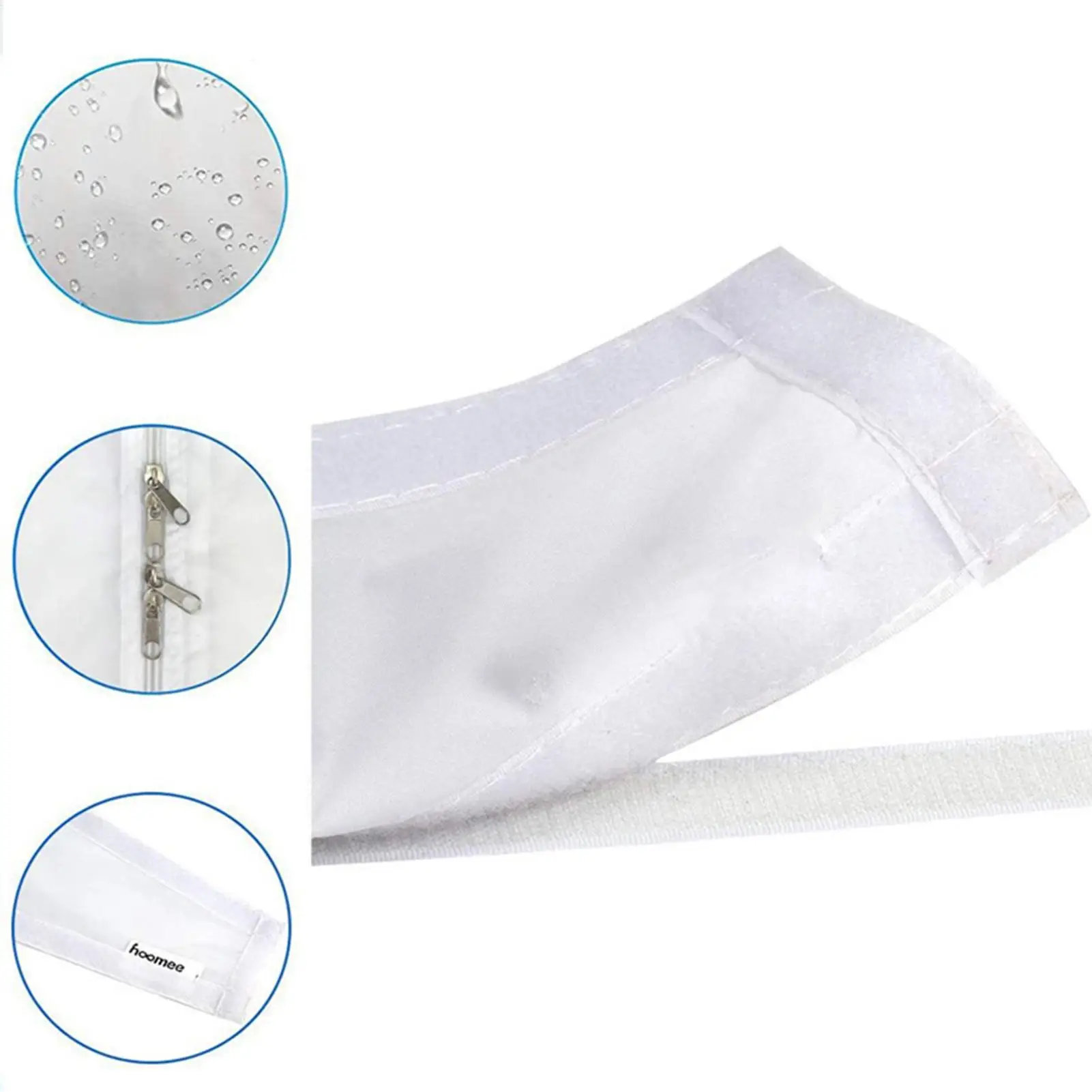 Portable Air Conditioner Window Kit Portable AC Duct Accessories Mobile Air Conditioning Vent Cloth For Home Apartment Farmhouse
