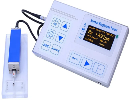 Eight different probes for narrow and deep holes Surface Roughness Tester