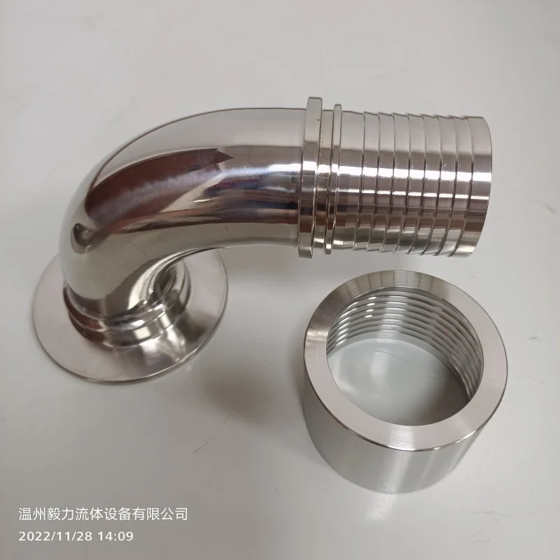 PN16 Plate Flat Welded Steel Pipe Compression Elbow Fixation Activity Chemical Department HG20592 Loose Sleeve