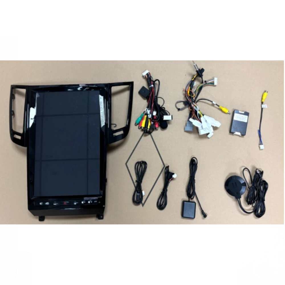 Image 6: Écran LCD Android pour autoradio GPS de navigation, lecteur multimédia stéréo Carplay pour Infiniti FX FX25/FX35/FX37/QX70