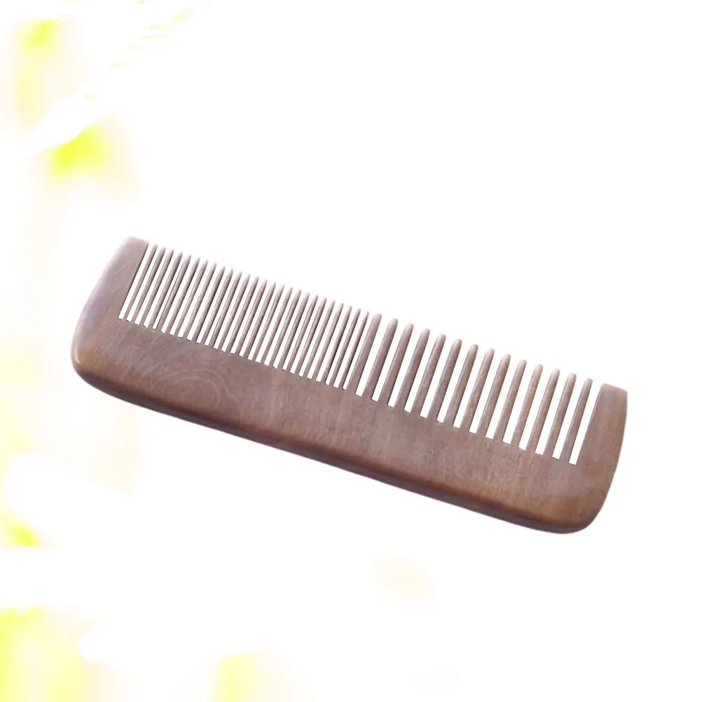 

Anti-Static Natural Wood Hair Comb For Women 14.7X4.5Cm Smooth Teeth Portable Scalp Massage Detangling Tool