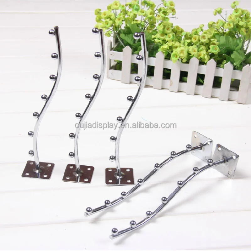 Custom, Supermarket Metal Hanging Hooks for Shop Display