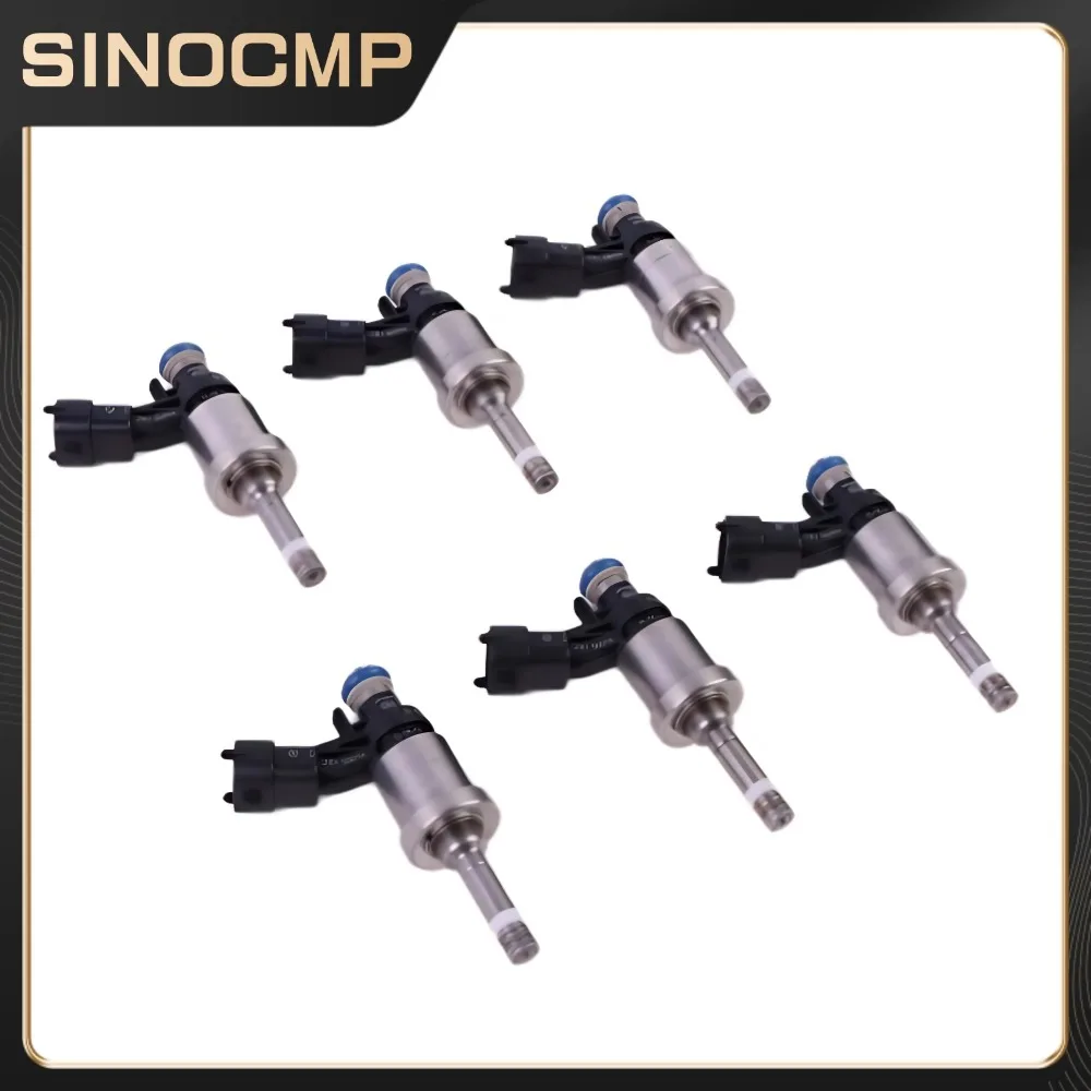 

6PCS 12638530 Fuel Injector Common Rail Injector 12669384 2173445 4G2051 For Buick Enclave Cadillac Chevrolet Traverse 3.6L Part