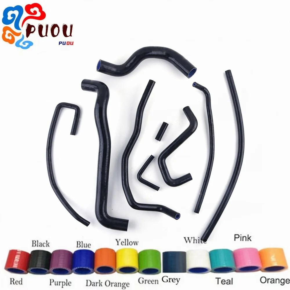 For 1991-1996 Chevy Corvette 5.7L LT1 V8 Silicone Pipe Radiator Hoses Cooling Kit 9pcs