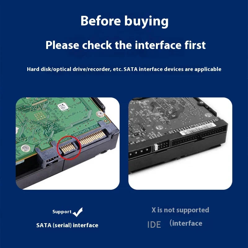 SATA 3.0 Data Cable Connection Converter For Hard Disk Drive SSD HDD 6Gb/s High-speed Extension Adapter Signal Transmission Cord image 6