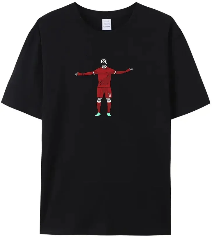 2024 Pop Short Sleeve T-Shirt Cartoon Never Give Up Liverpool Champions Football Final 2023 Men\'s Women\'s Tee