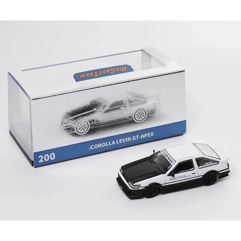 

DCT Diecast 1/64 Scale AE86 Wide-Body Modified Version Simulation Alloy Car Model Collection Ornament Toy