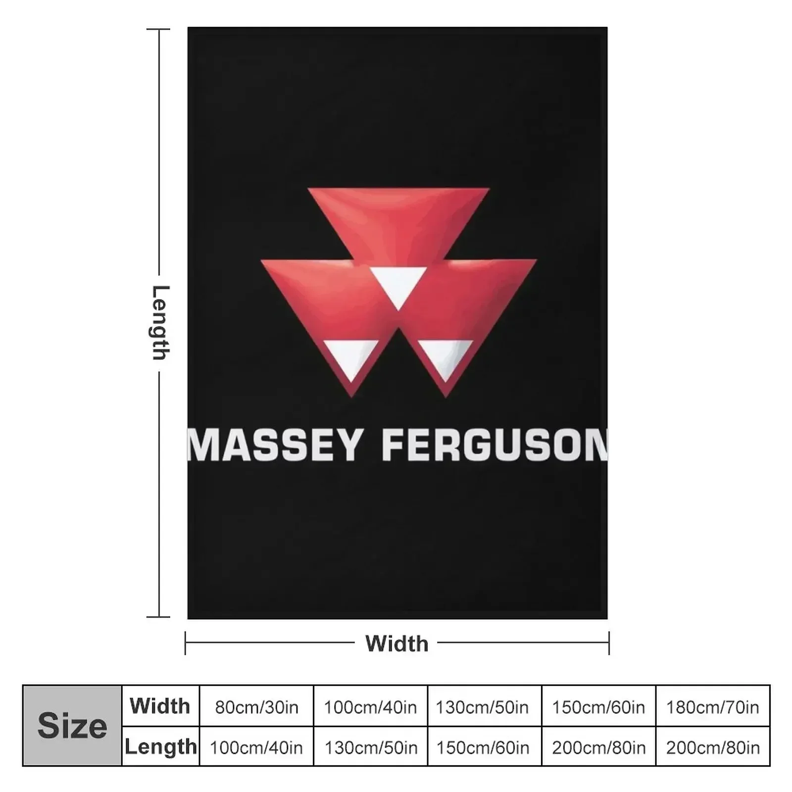 Massey Ferguson agricultural Throw Blanket christmas gifts Vintage Blankets For Baby Blankets For Bed Softest Blankets