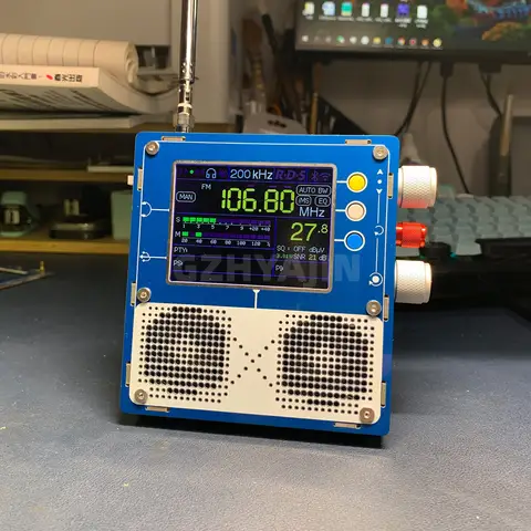 Ny TEF6686 Fullbandsradio FM Fullbands DSP högkänslig mottagare Plus 5.0-LNA 8 best sales tef 6686 radio - №5