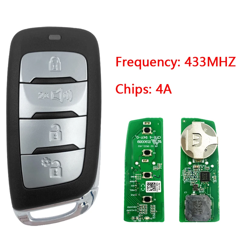 

for Changan Kaicheng F70 2020-2021 Original genuine 4A chip BU31 suitable smart key card CN035014