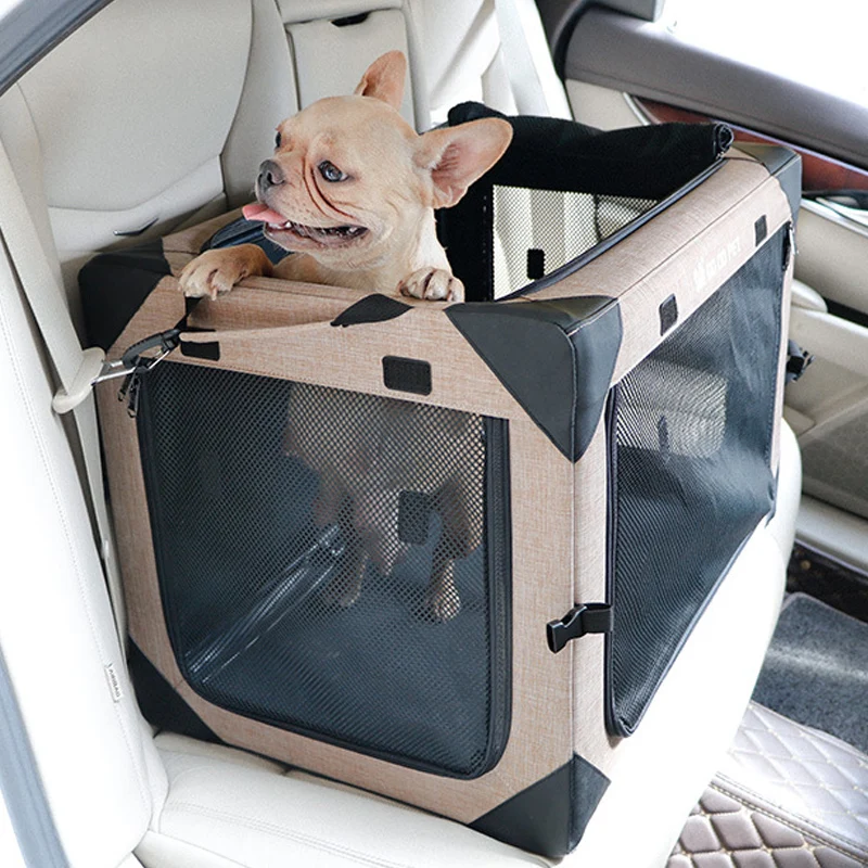 

Pet car, dog cage, trunk cage, dog seat, folding tool, dog kennel, car safety seat, dog seat cushion