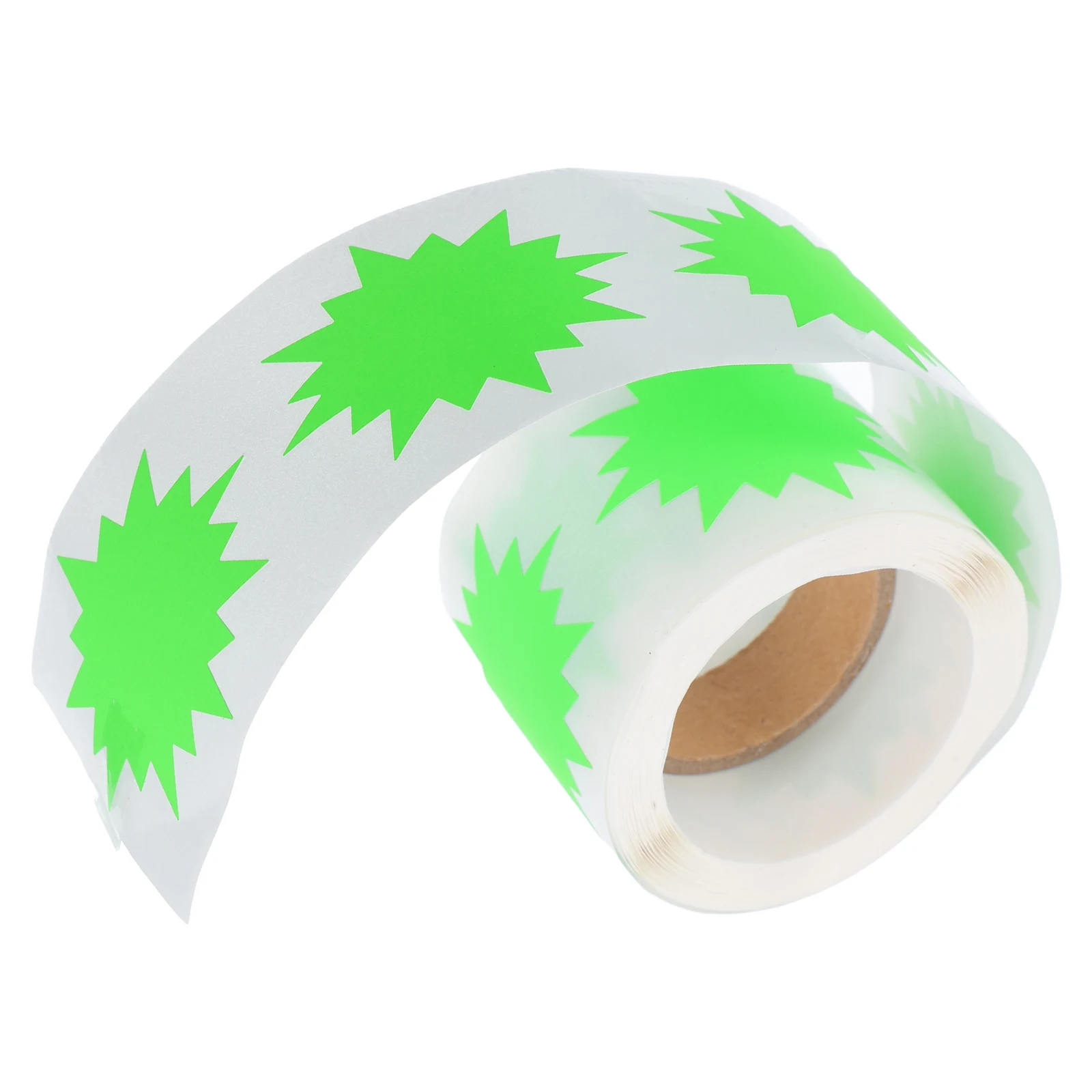 

200Pcs Sale Price Tag Stickers Fluorescent Burst Design for Retail Store Garage Sale Yard Signage Self Adhesive Removable No