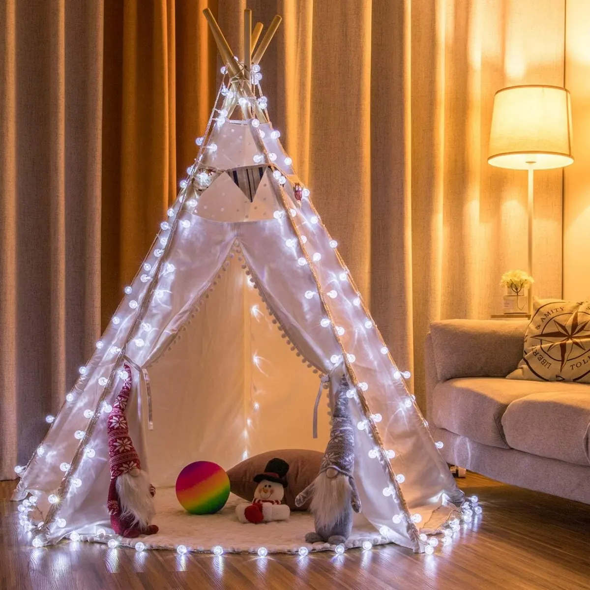 1pc Blase Ball String Licht mit 8 Modi USB Powered Indoor Outdoor Fairy Licht Für Home Zimmer Camping Party Festival decor