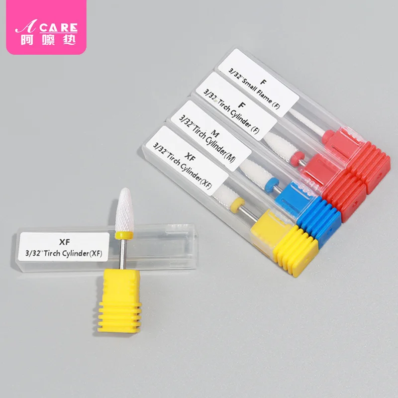 رأس طلاء الأظافر A1-ملمع السيراميك أداة العناية بالأظافر مزيل الأظافر أداة حفر الأظافر #4