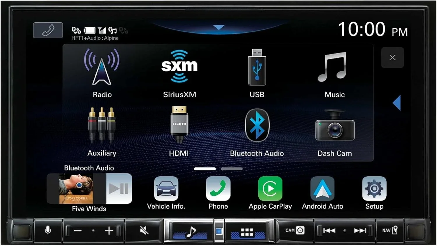 

Wireless CarPlay & Wireless Android Auto iLX-507 7" Multimedia Receiver compatible