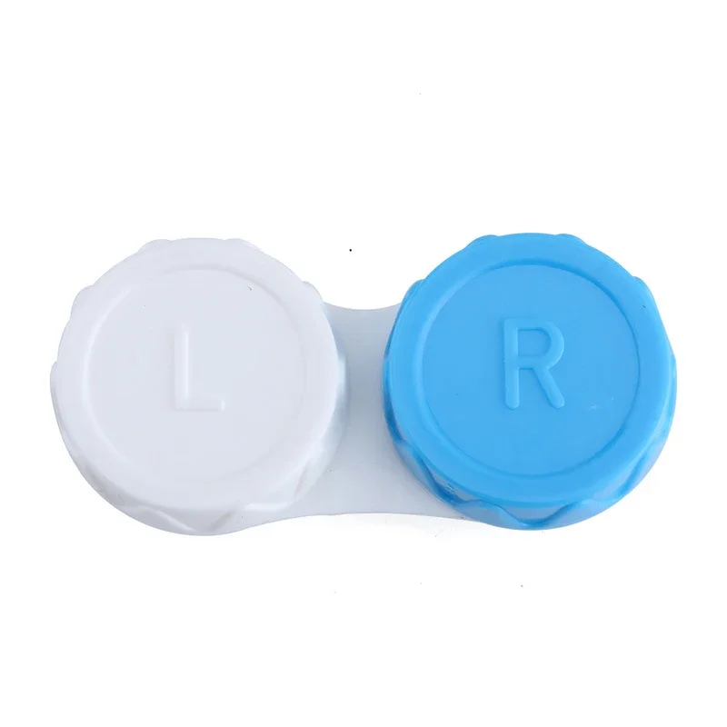 1 PCS Glasses Cosmetic Contact Lenses Box Contact Lens Case for Eyes Travel Kit Holder Container Travel Accessories Wholesale