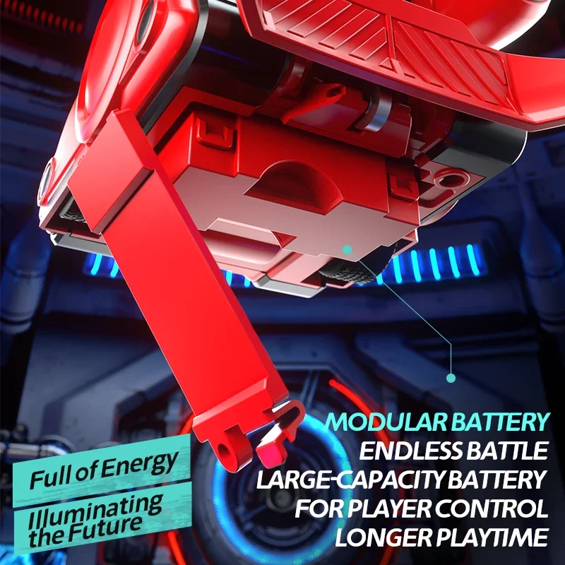 RC Combat Battle Robot Kit 2 Player Competitive Soccer Robot Rechargeable LED Toy For Kid Birthday Present view 6