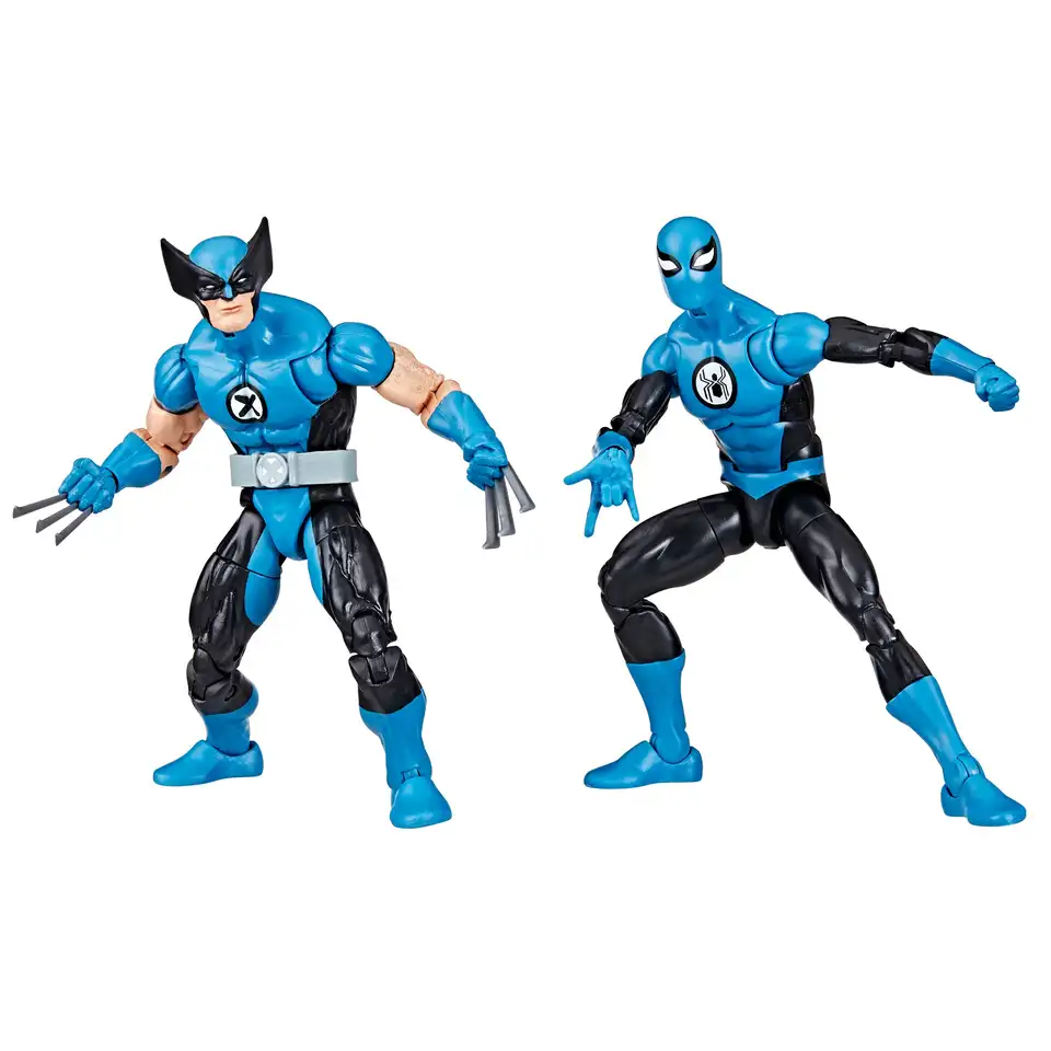 Marvel Legends フィギュア 4体セット Marvel Legends Fantasitc Four Spiderman & Wolverine 2-Pack