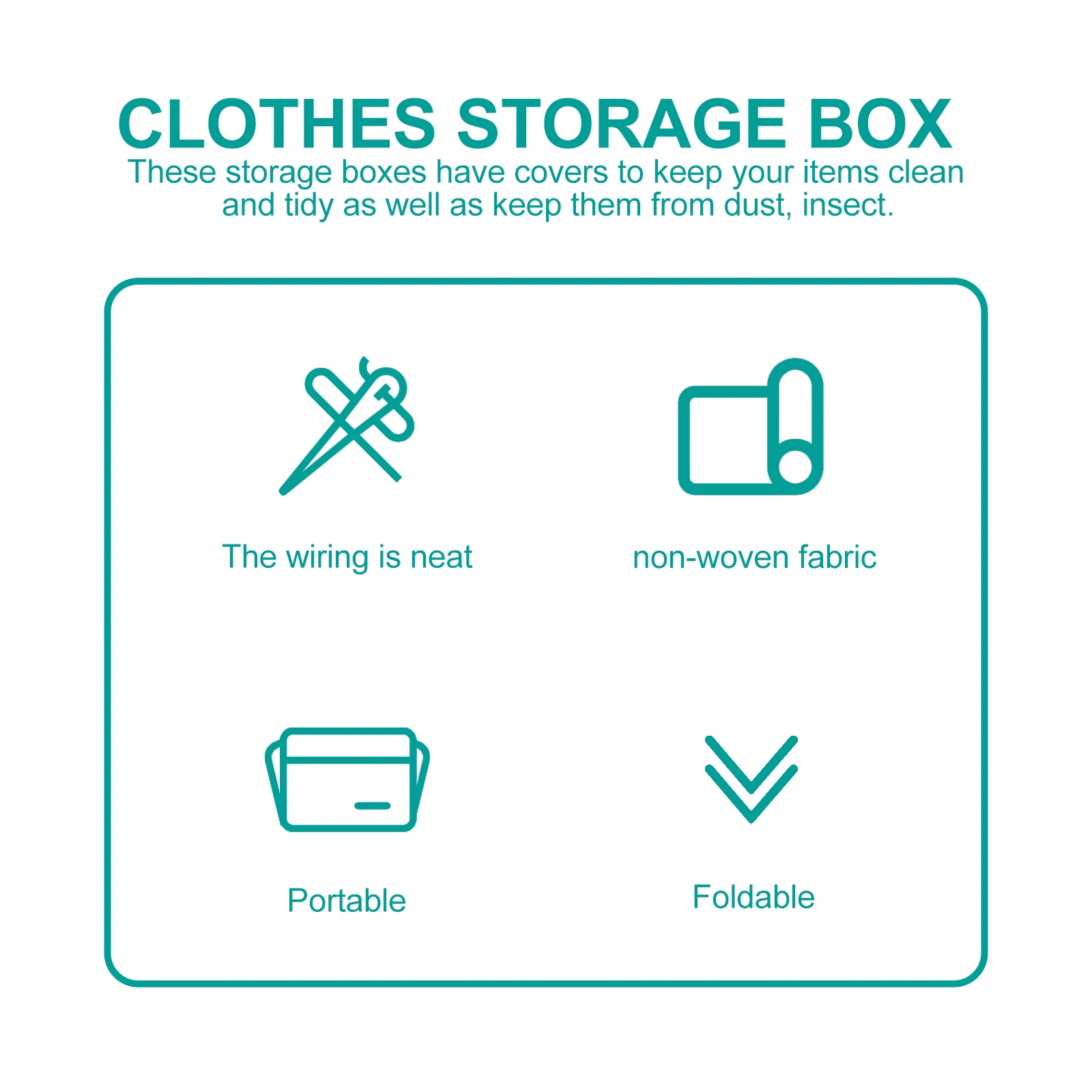 

1Pcs Storage Box Foldable Linen Cotton Organizer Clothes Quilts Sundries Container Home Tidy Clothes Storage Box