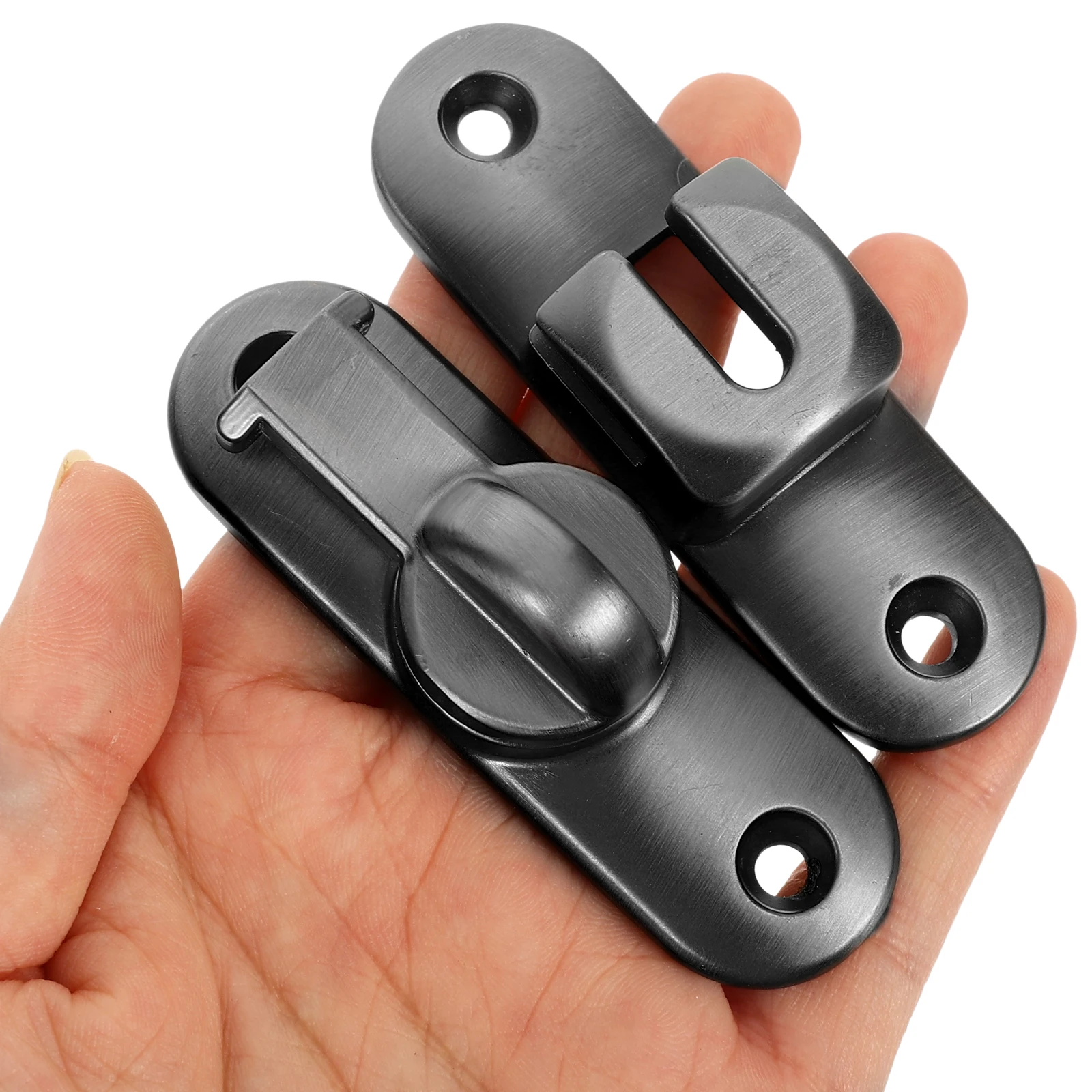 

1 Set Stainless Steel Door Bolts Heavy Duty Slide Latch For Home Security Wooden Doors Bathroom Bedroom Barn Cabinet Fence Gate