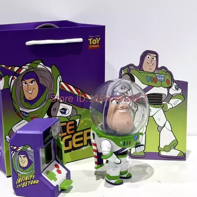 

2025 New Pixar Toy Story Buzz Lightyear Action Figure Cute Plaything For Collection Cartoon Decoration Pleasantly Surprised Gift