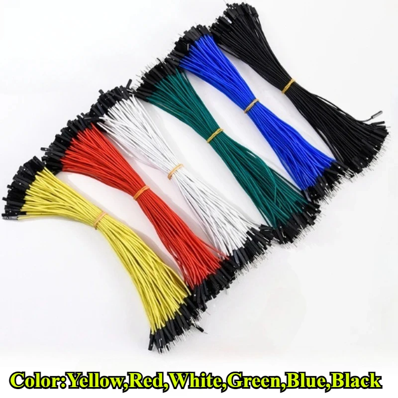 10/30/50Pcs/Lot 15CM/30CM/50CM Dupont 2.54MM 26AWG Extra Soft Silicone Wire Cable For Arduino Male Female Dupont Jumper Wire 1P