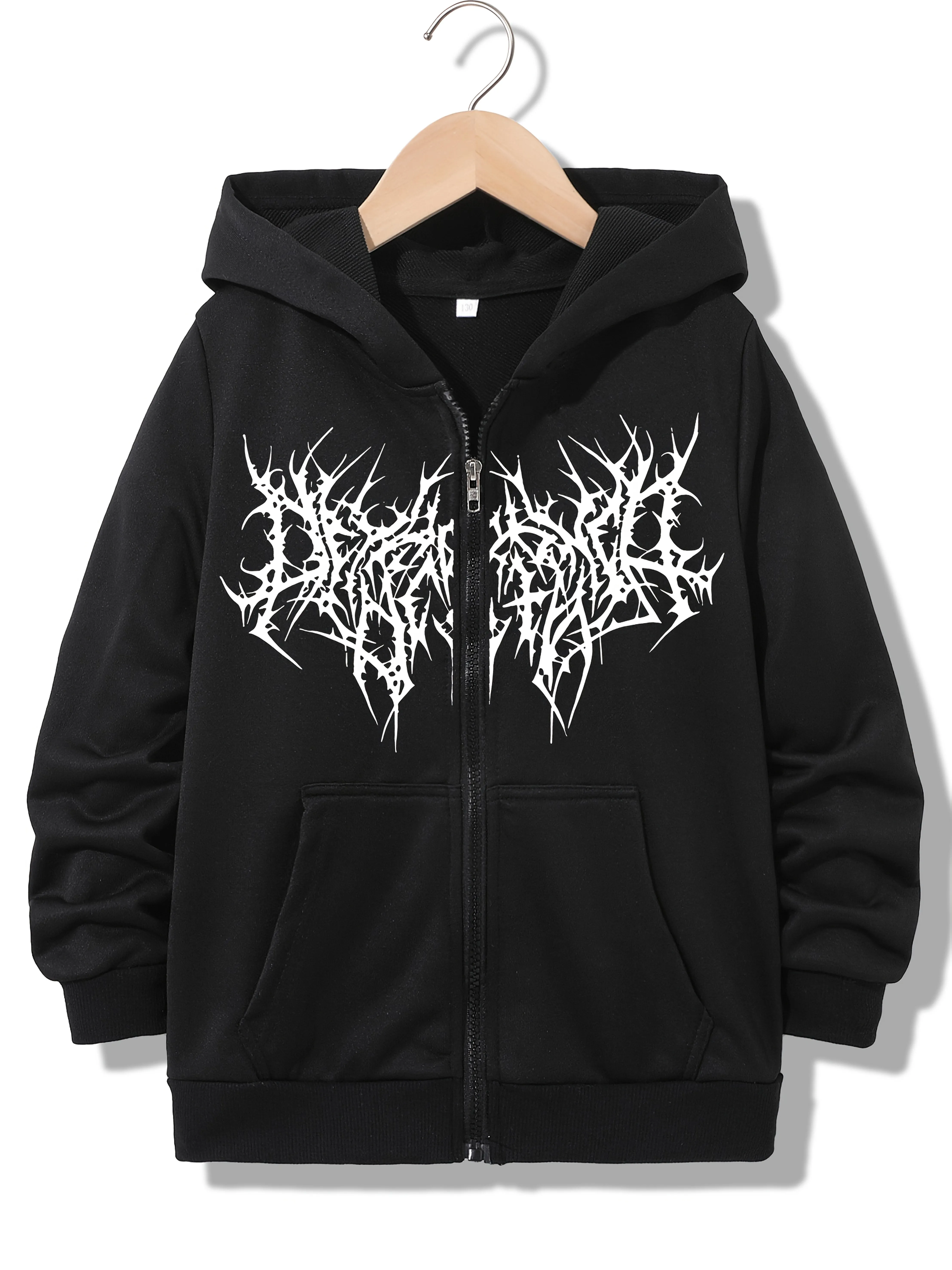 Streetwear Fashionable Zipper Hoodie Casual HIP HOP Hoodies Jackets Boys Girls Y2k Zip Up Sweatshirt Spring Autumn