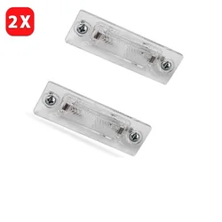 2Pcs Car Lights Rear Number Plate Light Lamp Left/Right For Vw Passat T5 Jetta Caddy 3b5943021e Signal Lamp