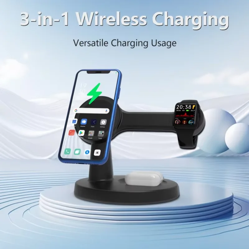 아이폰 17 16 15 14 프로 맥스 애플워치 9 8 - Wireless Charger 3 In 1 리뷰 및 가격