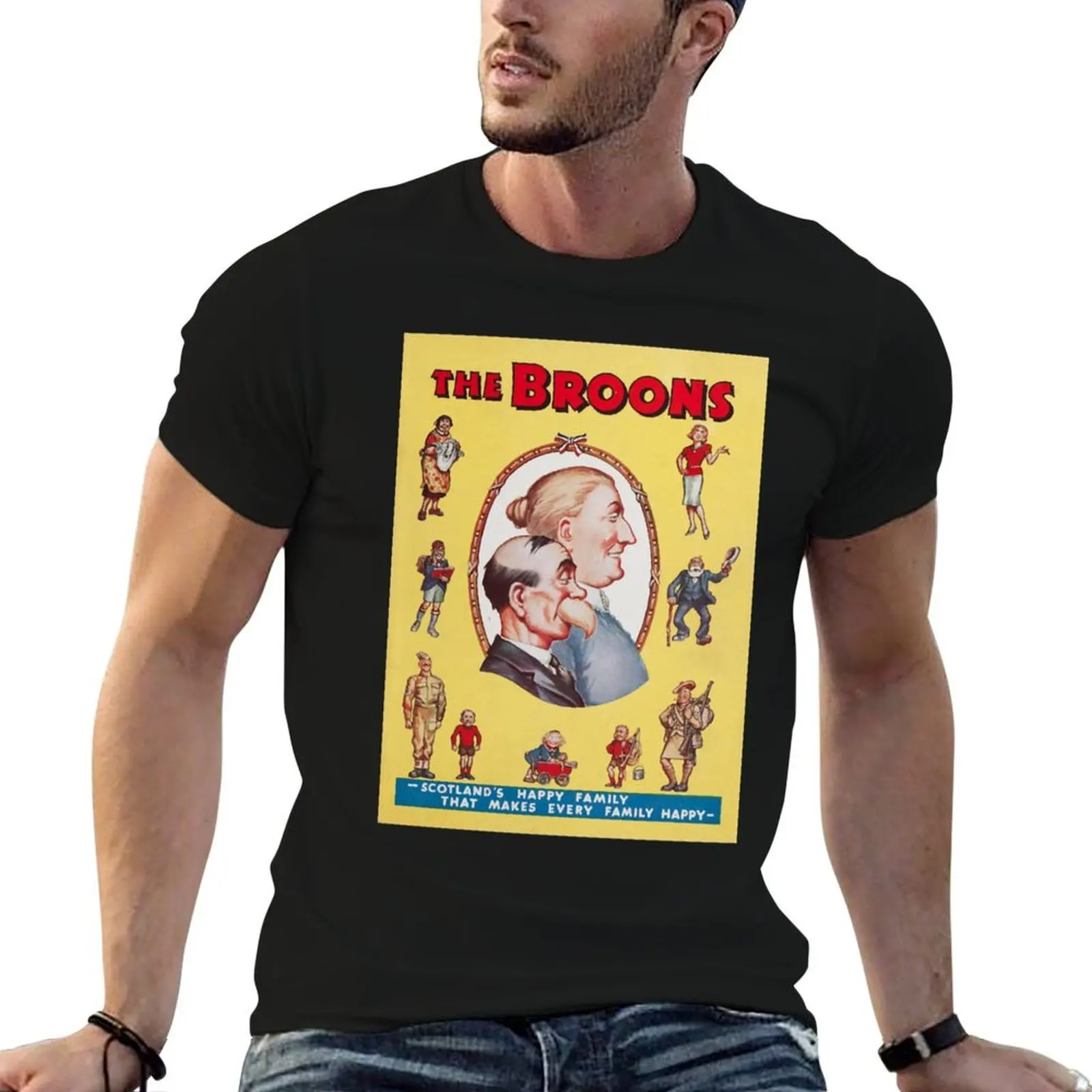 

My Favorite People The Broons 1942 Vintage Print. Idol Gifts Fot You T-Shirt man t shirt graphic T-Shirt