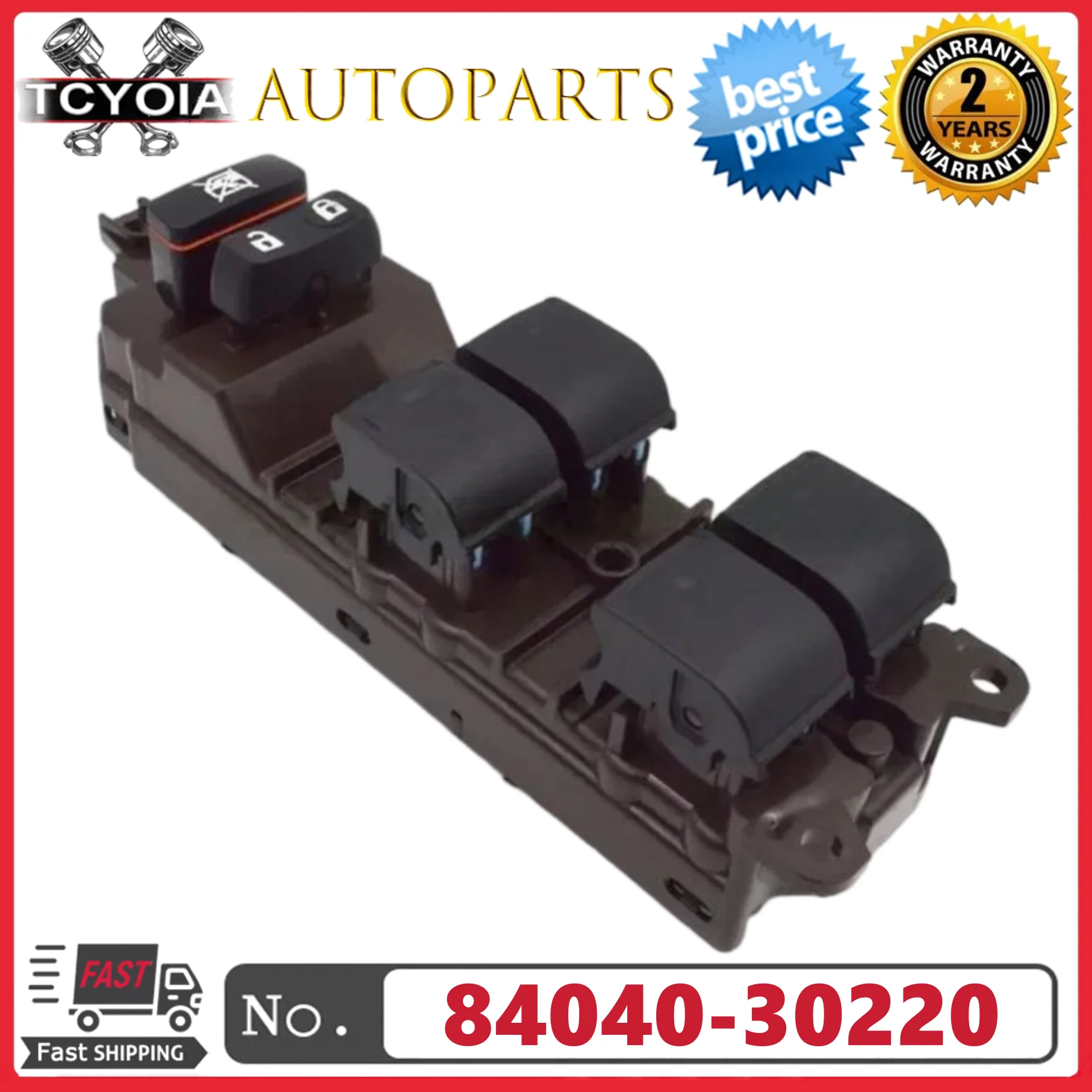 Power Window Control Switch 84040-30220 84040-30160 For 2005-2011 Lexus GS Series GS30/35/43/460 GS450H